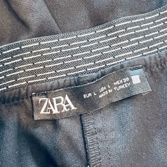 Zara Black Dress Pants - Skinny Stretch - Picture 6 of 6